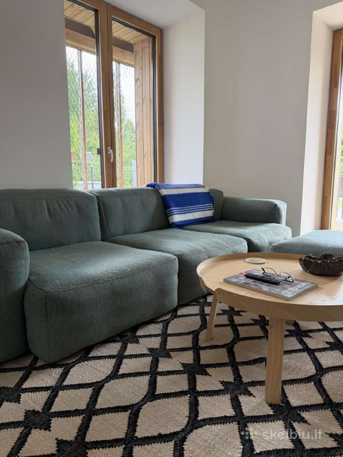 Hay dizanerių Mags soft sofa su pufu