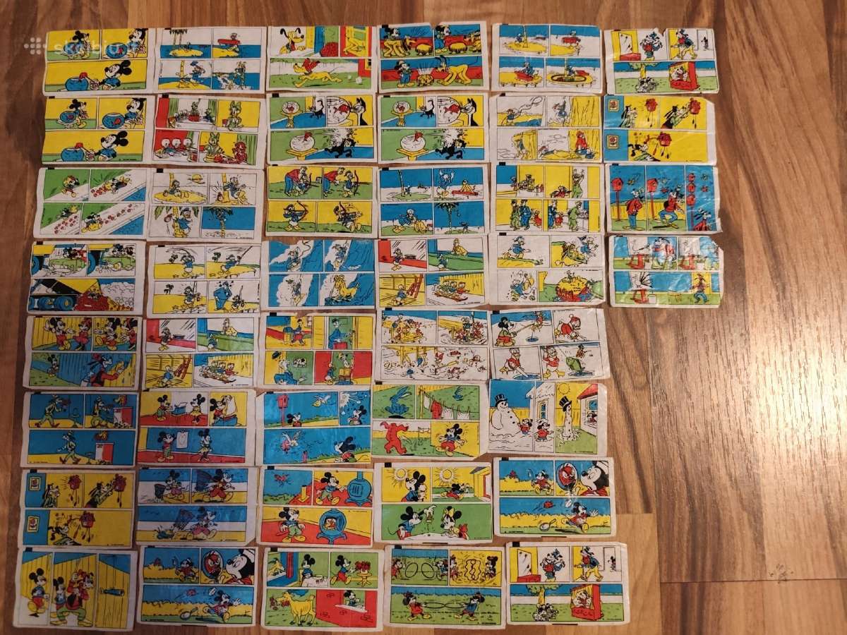 Donaldo serijos senoviniai popieriukai