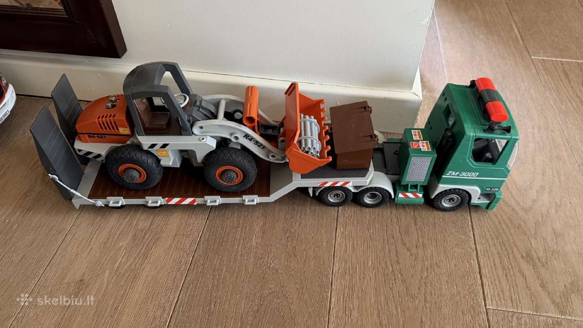 Playmobil Big Truck sunkvežimis su ekskavatoriumi - nuotraukos Nr. 2