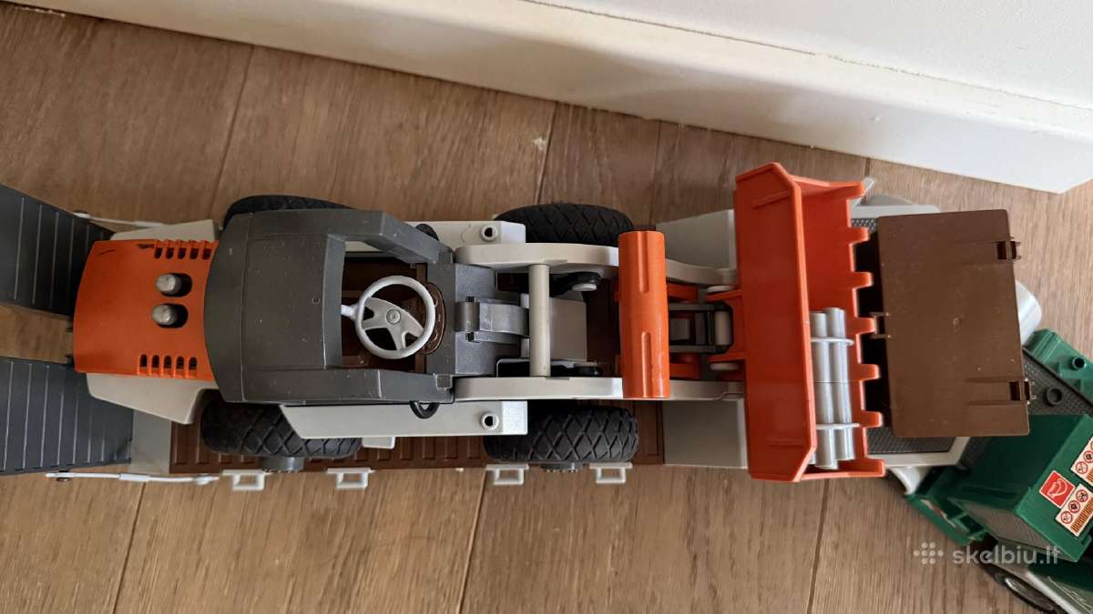 Playmobil Big Truck sunkvežimis su ekskavatoriumi - nuotraukos Nr. 3