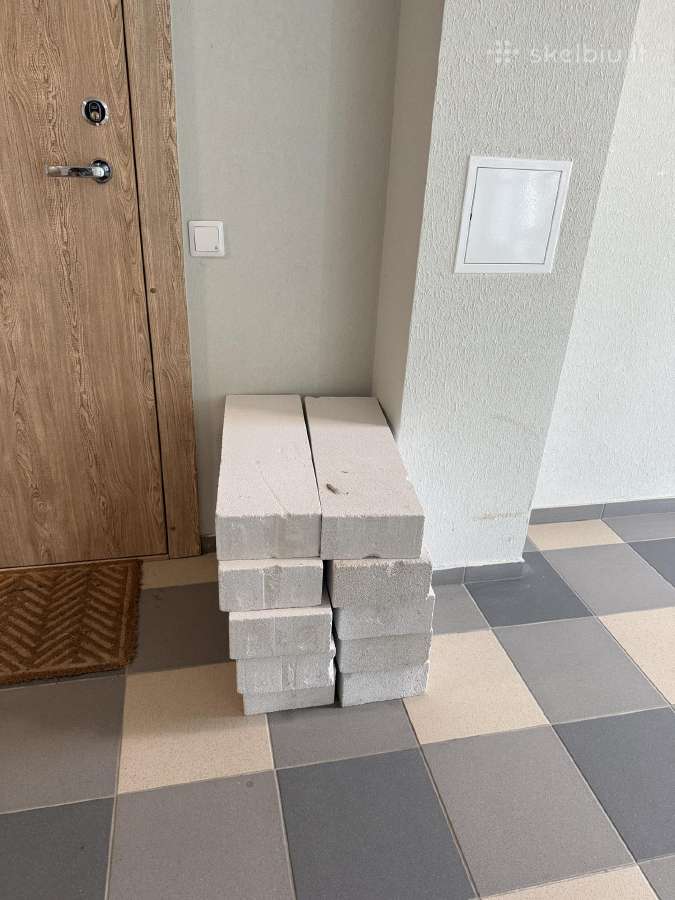 6 silikatiniai blokeliai