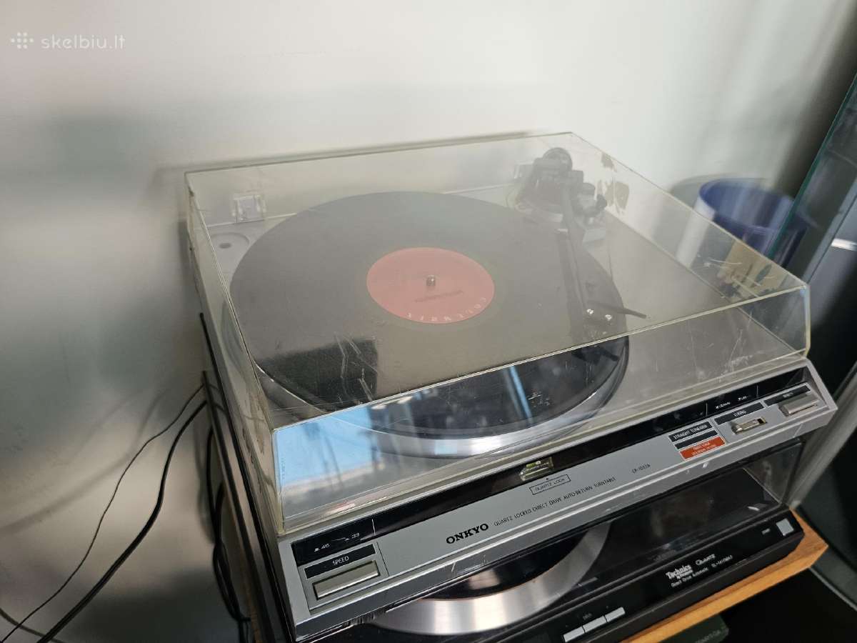 Onkyo Cp-1033a patefonas - nuotraukos Nr. 2