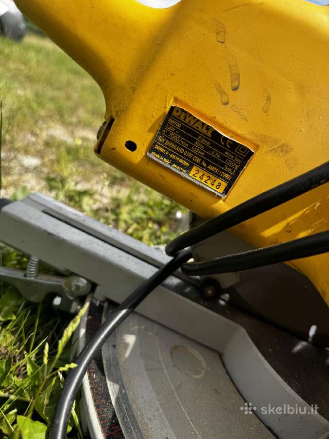 Skersinio pjovimo staklės Dewalt - nuotraukos Nr. 4