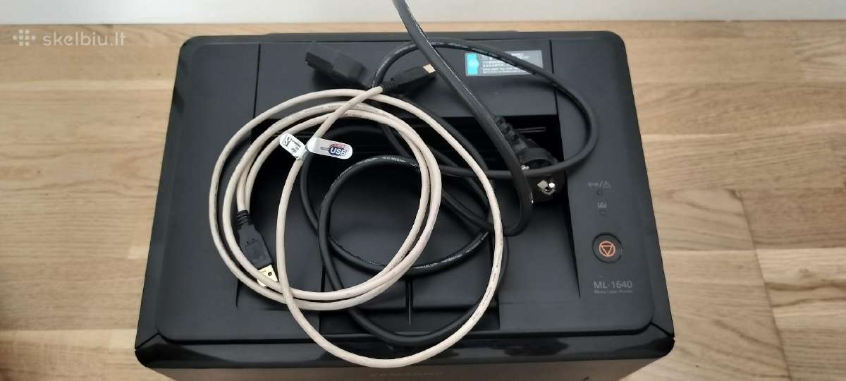 Lazerinis spausdintuvas Samsung Ml-1640 - nuotraukos Nr. 2