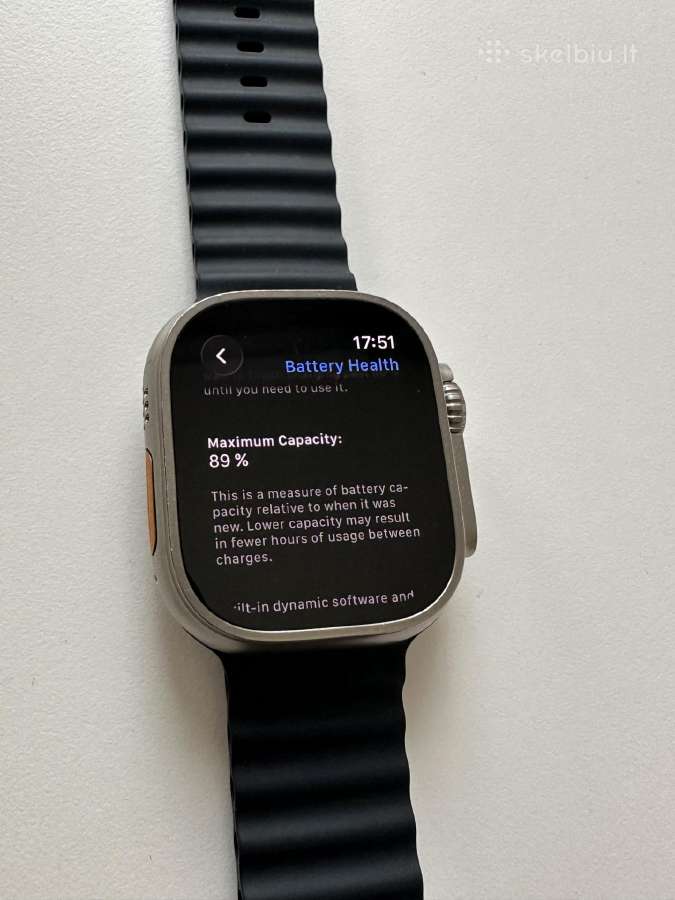 Apple Watch Ultra (1st Gen) 49 mm - nuotraukos Nr. 2
