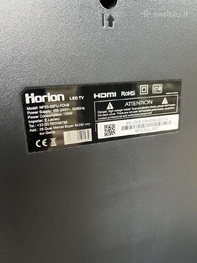Horion LED Televizorius - nuotraukos Nr. 3