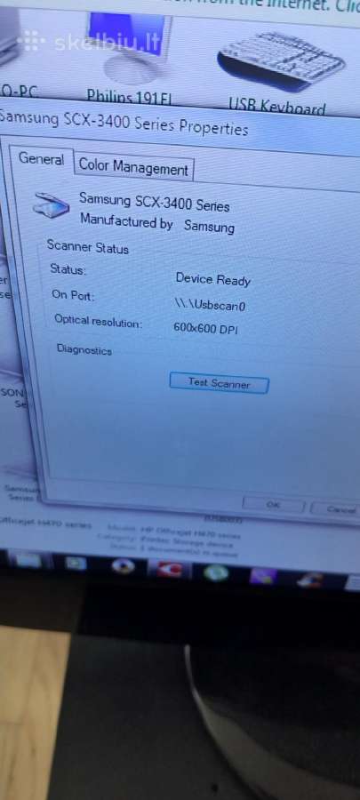 Samsung Scx-3405 daugfunkcinis įrenginys - nuotraukos Nr. 5