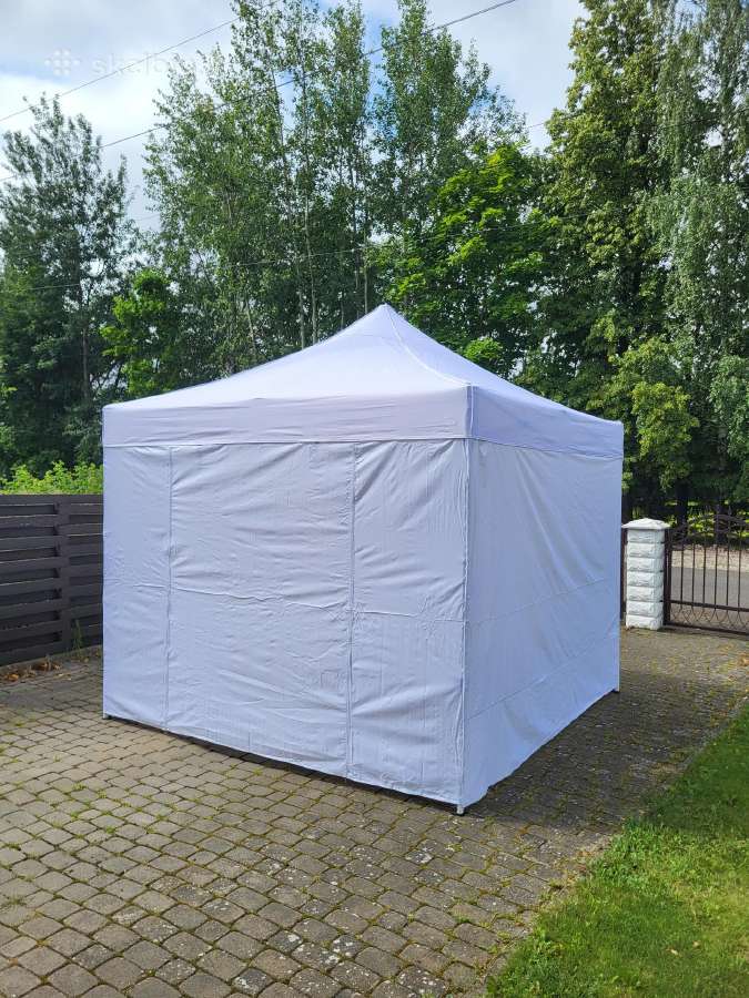3x3m prekybinė palapinė/pavėsinė.