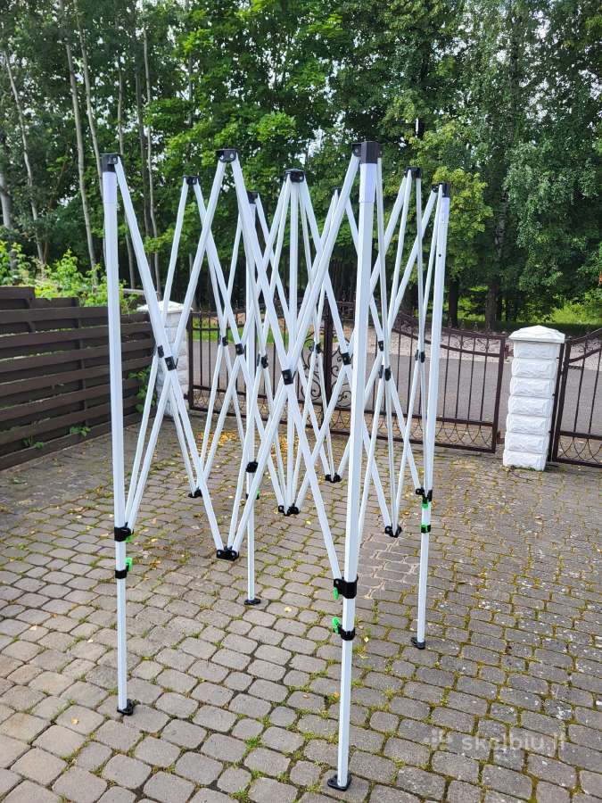 3x3m prekybinė palapinė/pavėsinė. - nuotraukos Nr. 12