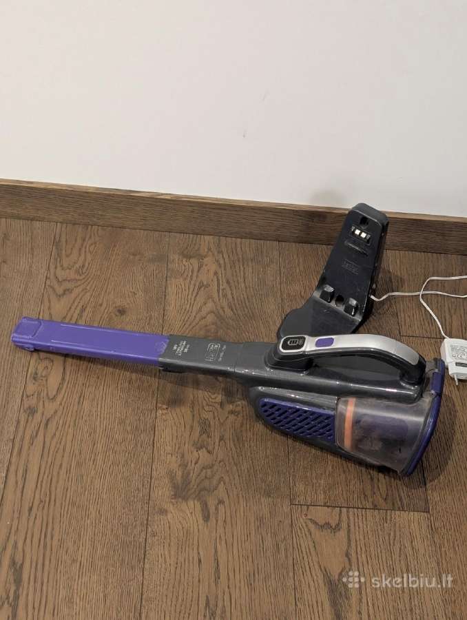 Black decker nesiojamas nedidelis siurblys