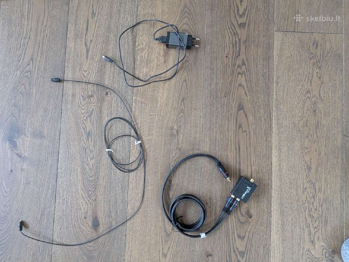 Audio video adapteris optinis laidas stiprintuvui - nuotraukos Nr. 4