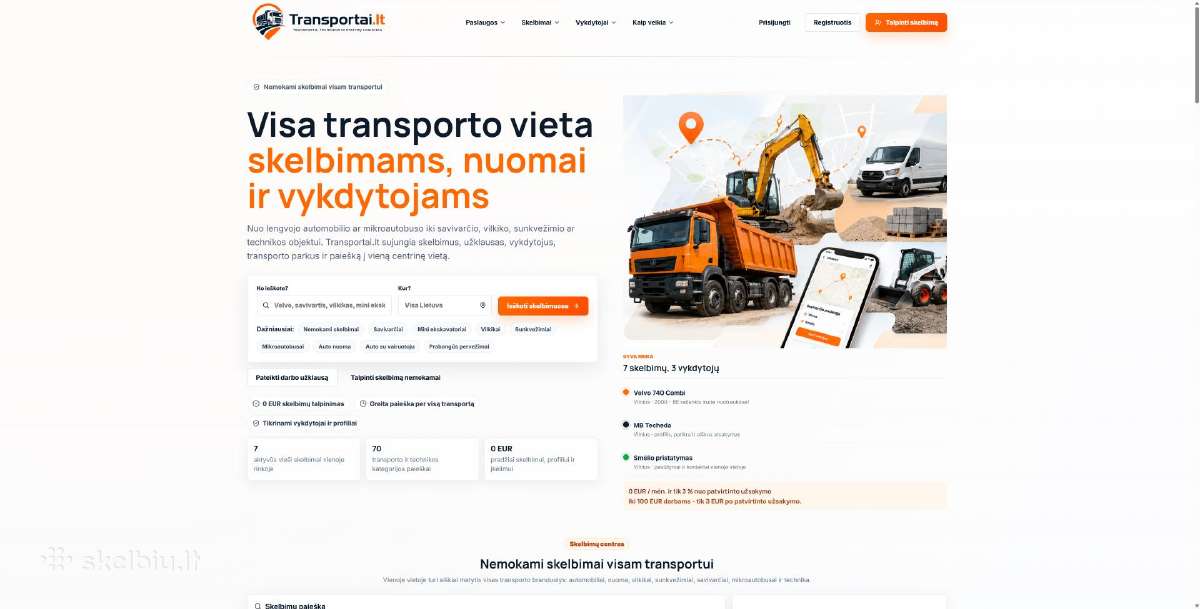 Parduodamos marketplace (Saas) sistemos