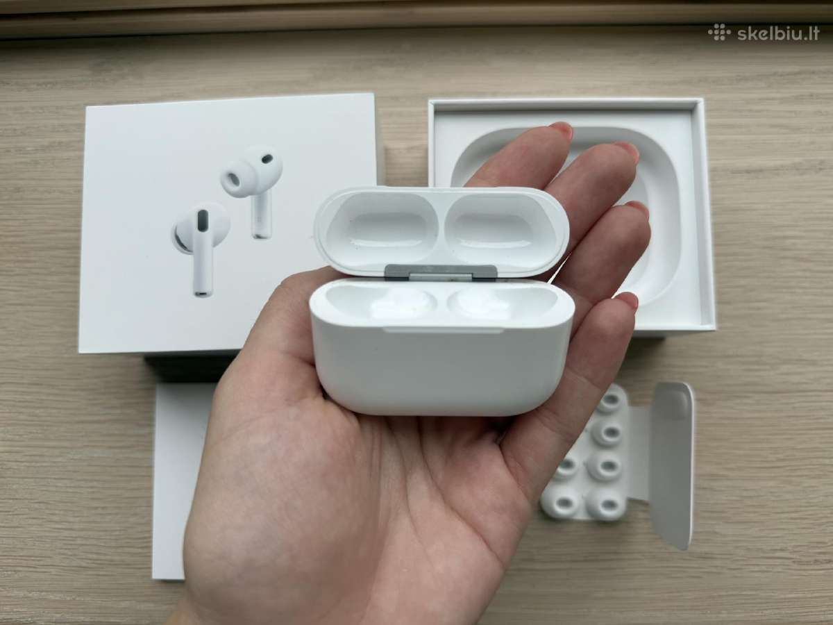 Airpods Pro 3 gen (Dėkliukas + kairė ausinė) - nuotraukos Nr. 5