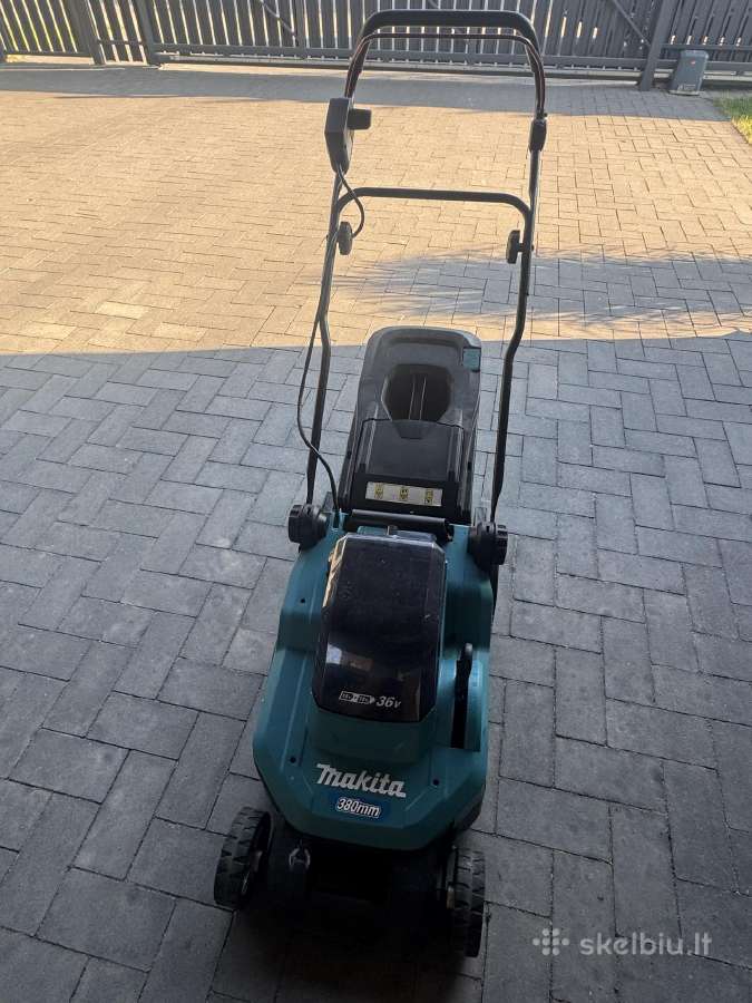Makita Dlm382z Akumuliatorinė vejapjovė 38cm - nuotraukos Nr. 2