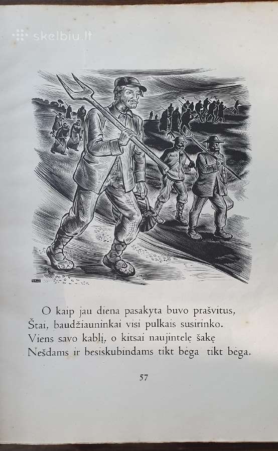 Kolekcinė knyga K. Donelaičio ,Metai" - nuotraukos Nr. 5