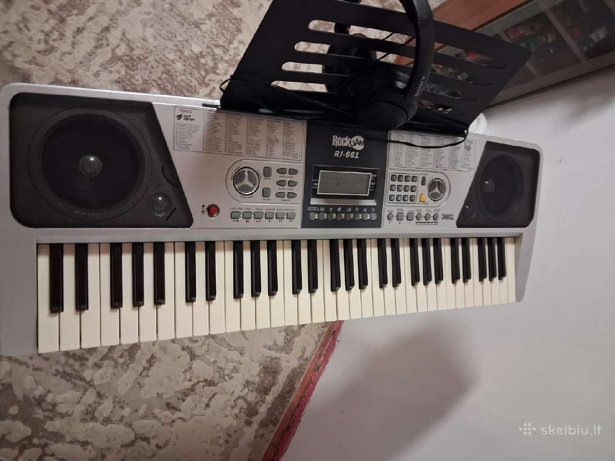 Rj661 Nešiojamas skaitmeninis sintezatorius