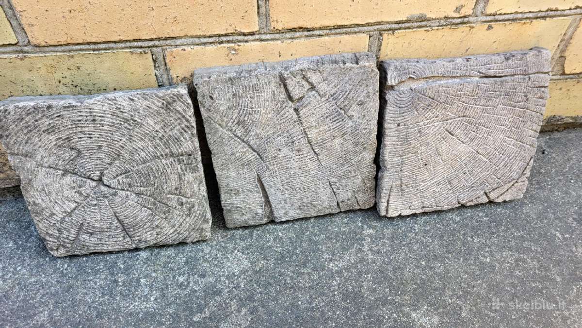 Parduodamos dekoratyvinės akmens masės gėlyno trin