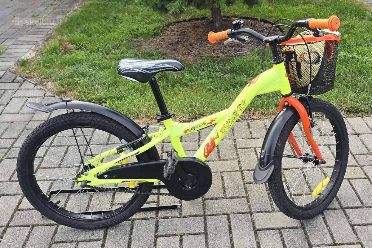 Geros būklės dviratis 4kids Jumper 20" ratais - nuotraukos Nr. 4