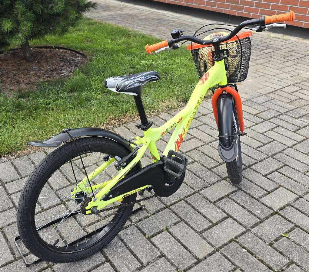 Geros būklės dviratis 4kids Jumper 20" ratais - nuotraukos Nr. 6