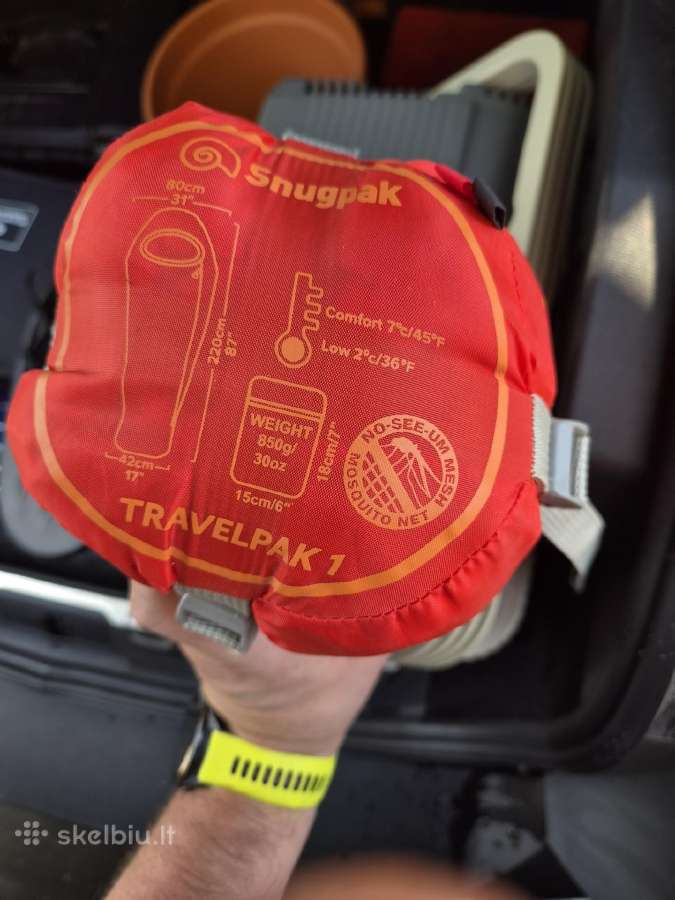 Snugpak travelpack 1 miegmaišis. - nuotraukos Nr. 3
