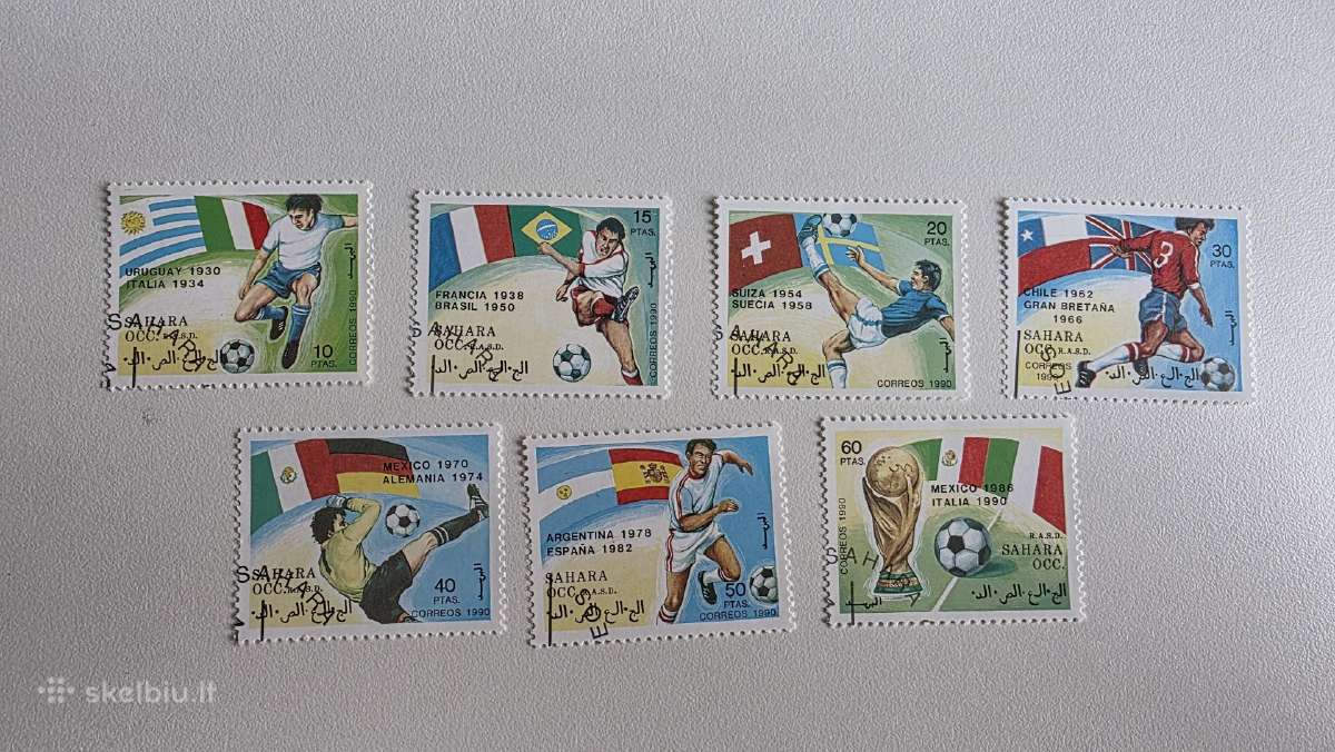 Futbolas>pasaulio pašto ženklai ->World stamps<- - nuotraukos Nr. 22