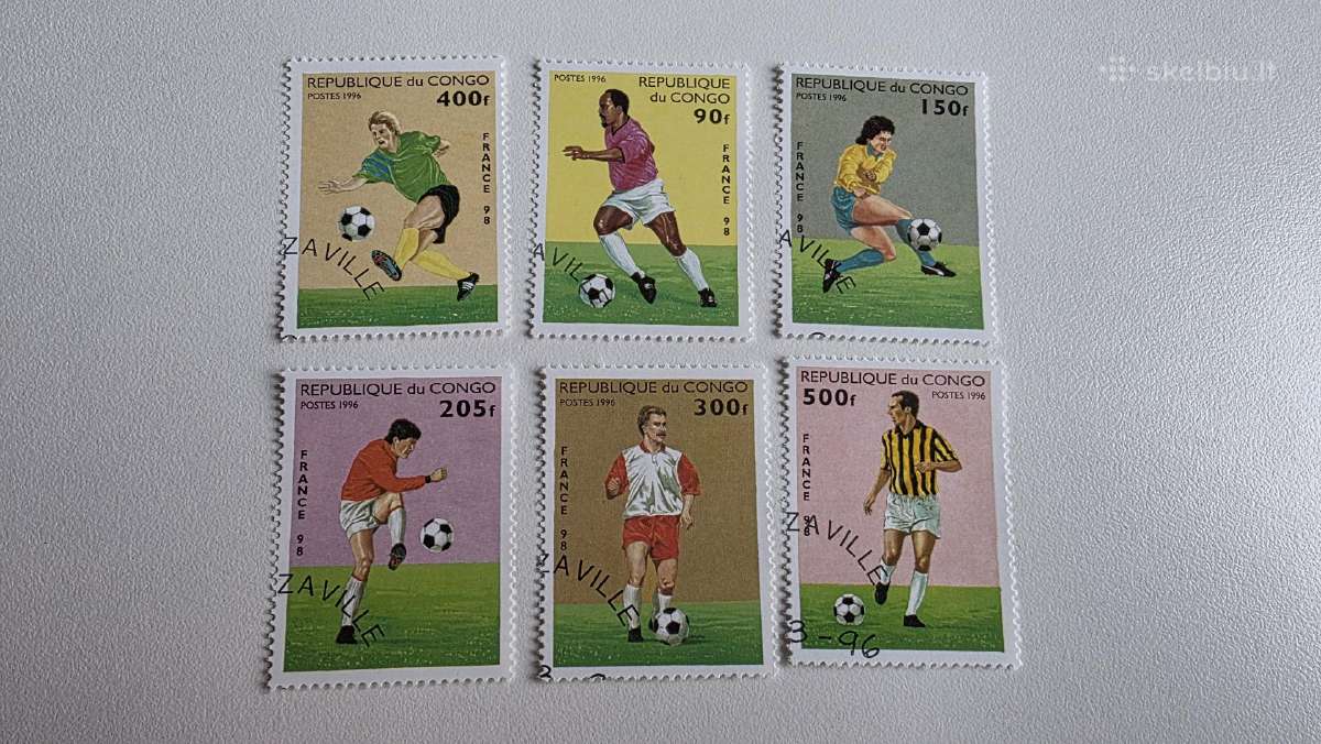Futbolas>pasaulio pašto ženklai ->World stamps<- - nuotraukos Nr. 28
