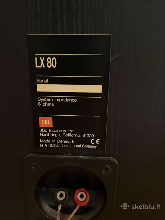 Jbl Lx80 grindinės garso kolonėlės (pora) - nuotraukos Nr. 3