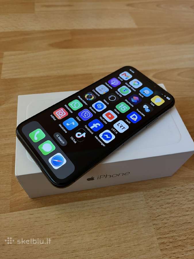 Paduodamas iPhone XS, 64 GB. Kaina 95eu.