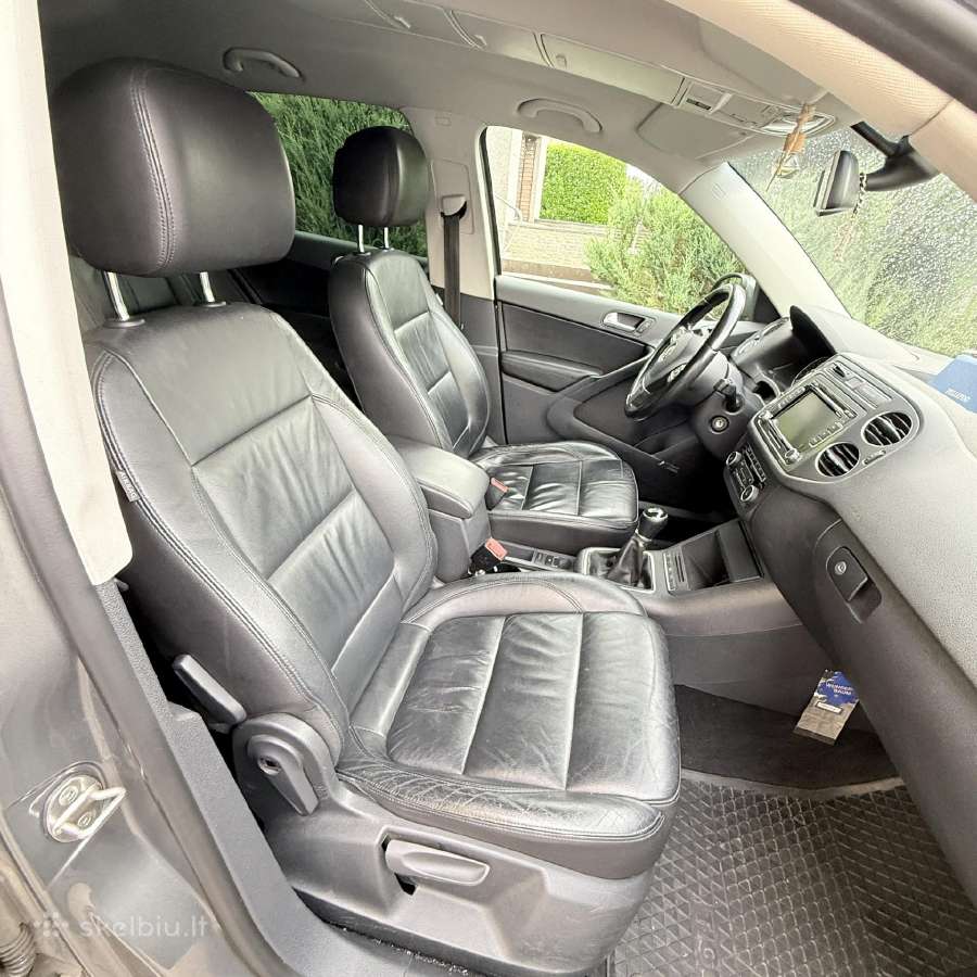 VW Tiguan 2.0 diesel, odinis salonas - nuotraukos Nr. 9