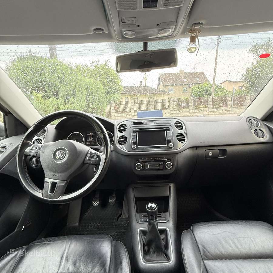 VW Tiguan 2.0 diesel, odinis salonas - nuotraukos Nr. 13