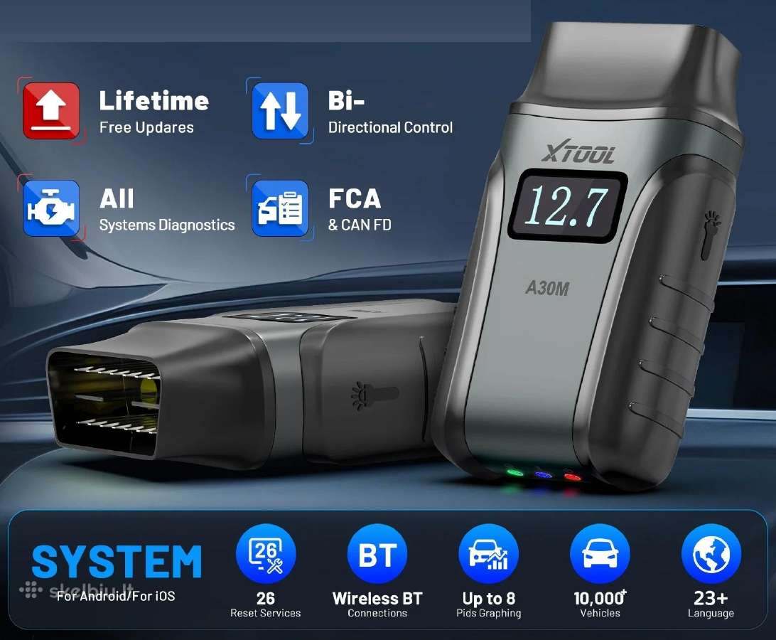 Xtool anyscan a30m universali diagnostikos įranga - nuotraukos Nr. 11