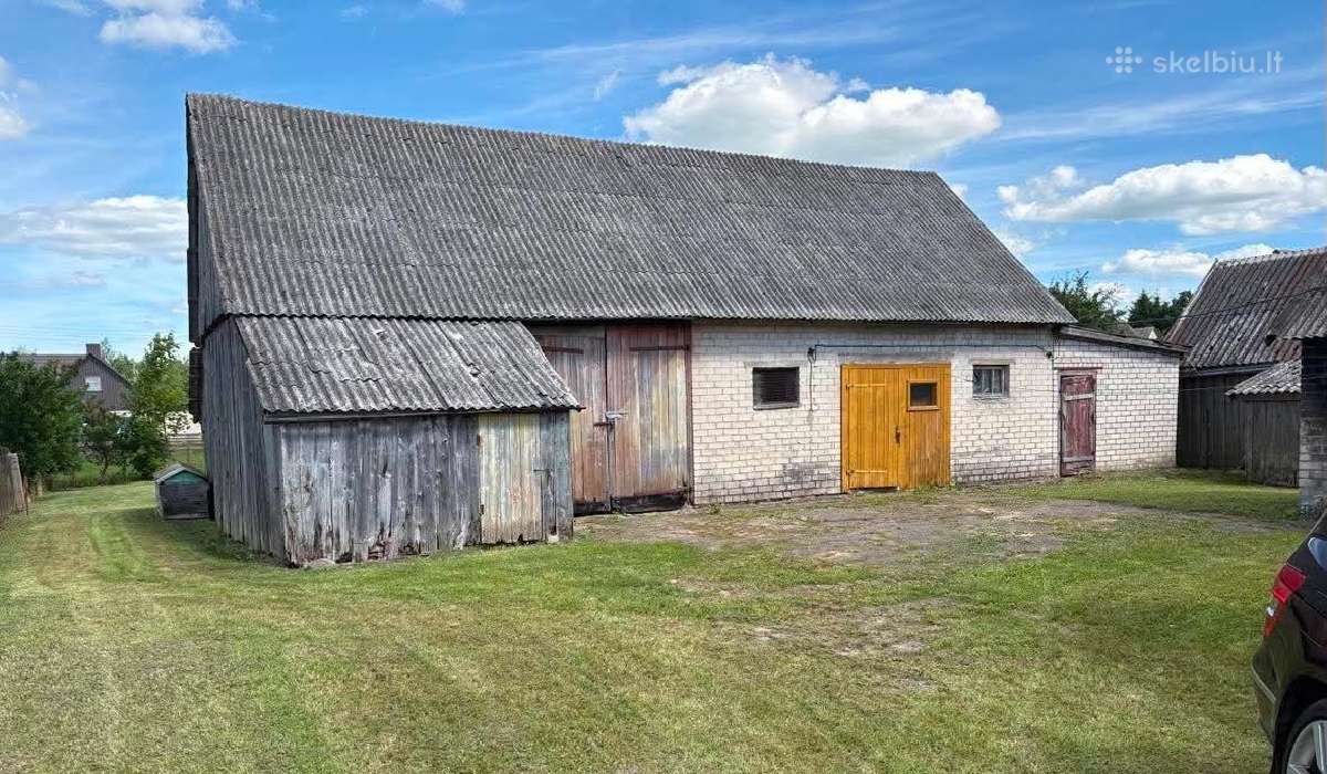 Raseinių r. Didžiulių k. mūrinį namą su ūkiniais p - nuotraukos Nr. 18