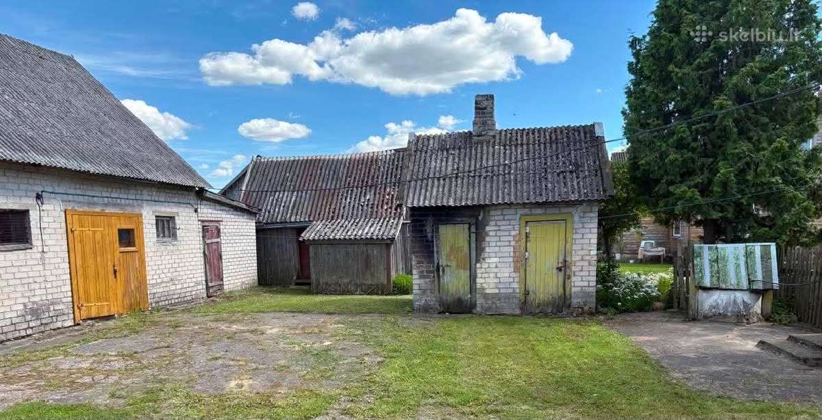 Raseinių r. Didžiulių k. mūrinį namą su ūkiniais p - nuotraukos Nr. 16