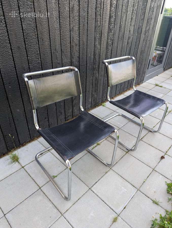 Parduodamos 2 modernistinio/bauhaus stiliaus kėdės