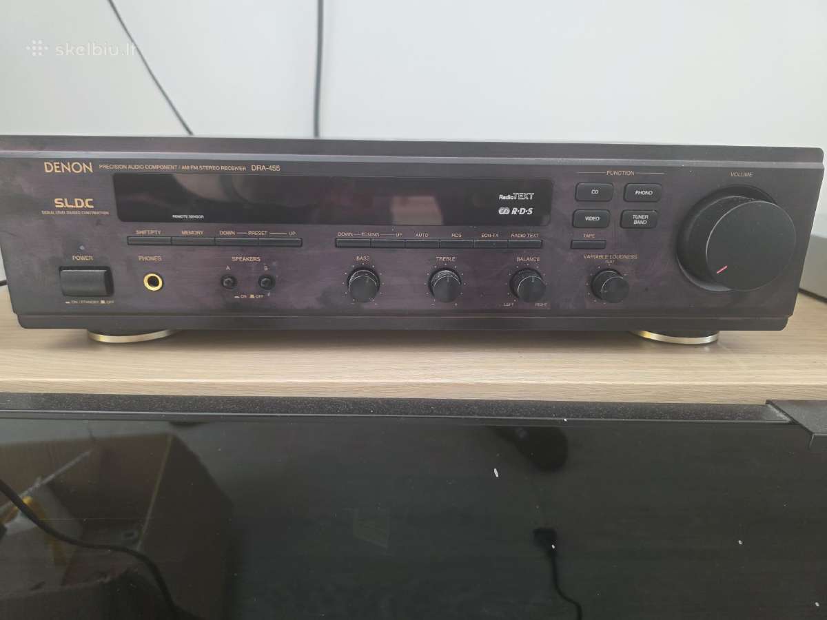 Stereo resyveris Denon Dra 455