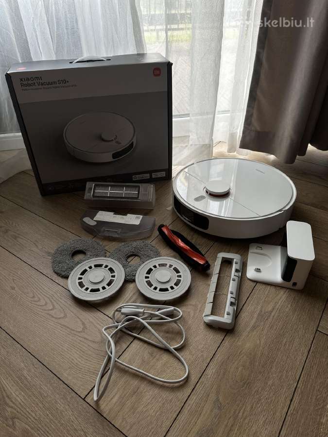 Xiaomi Robot Vacuum S10+ kaip nauja