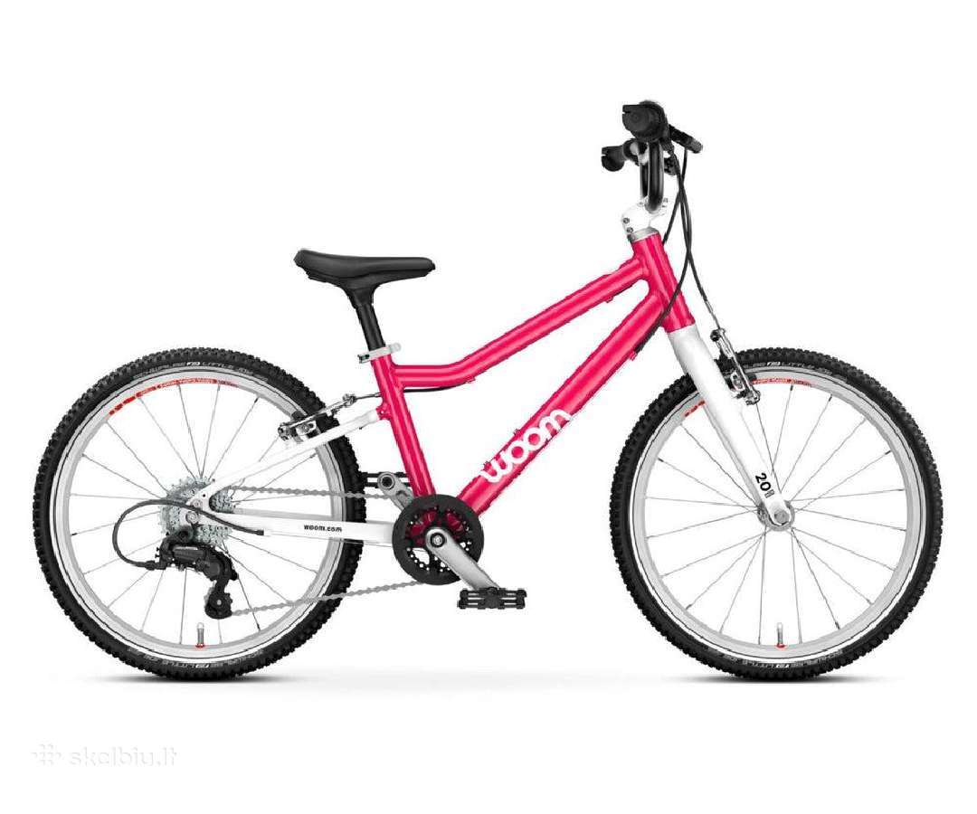 Woom 4 rožinis (pink)