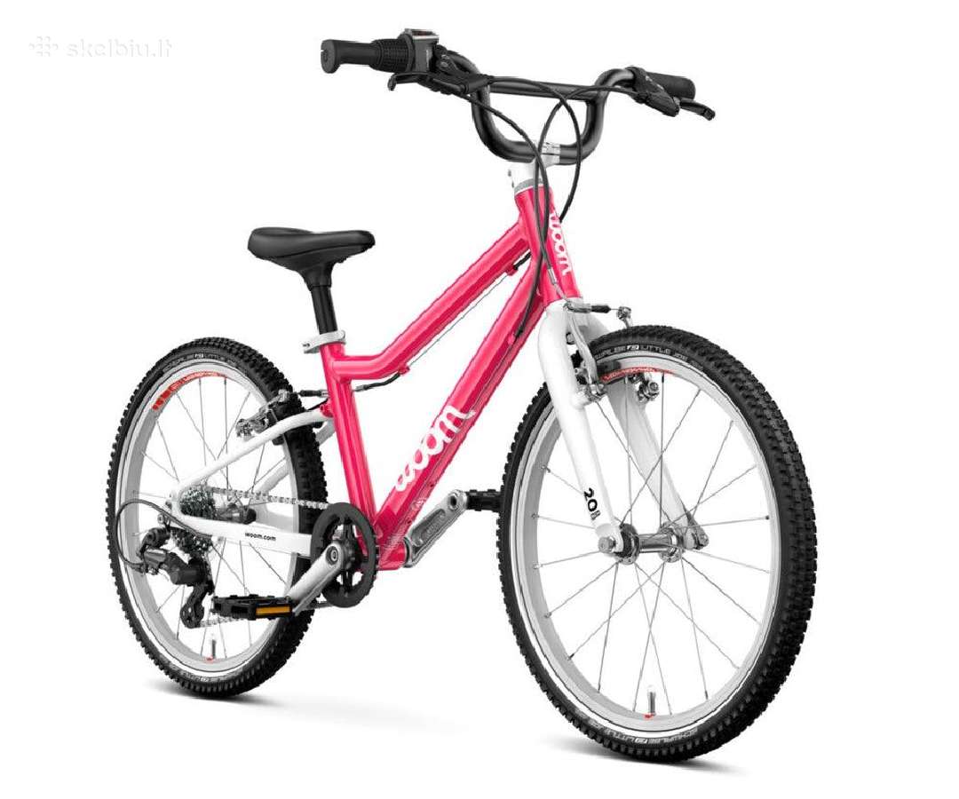Woom 4 rožinis (pink) - nuotraukos Nr. 2