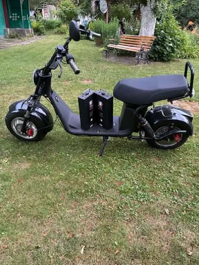 Sunkiasvoriams ir ne tik el. motoroleris čiop.