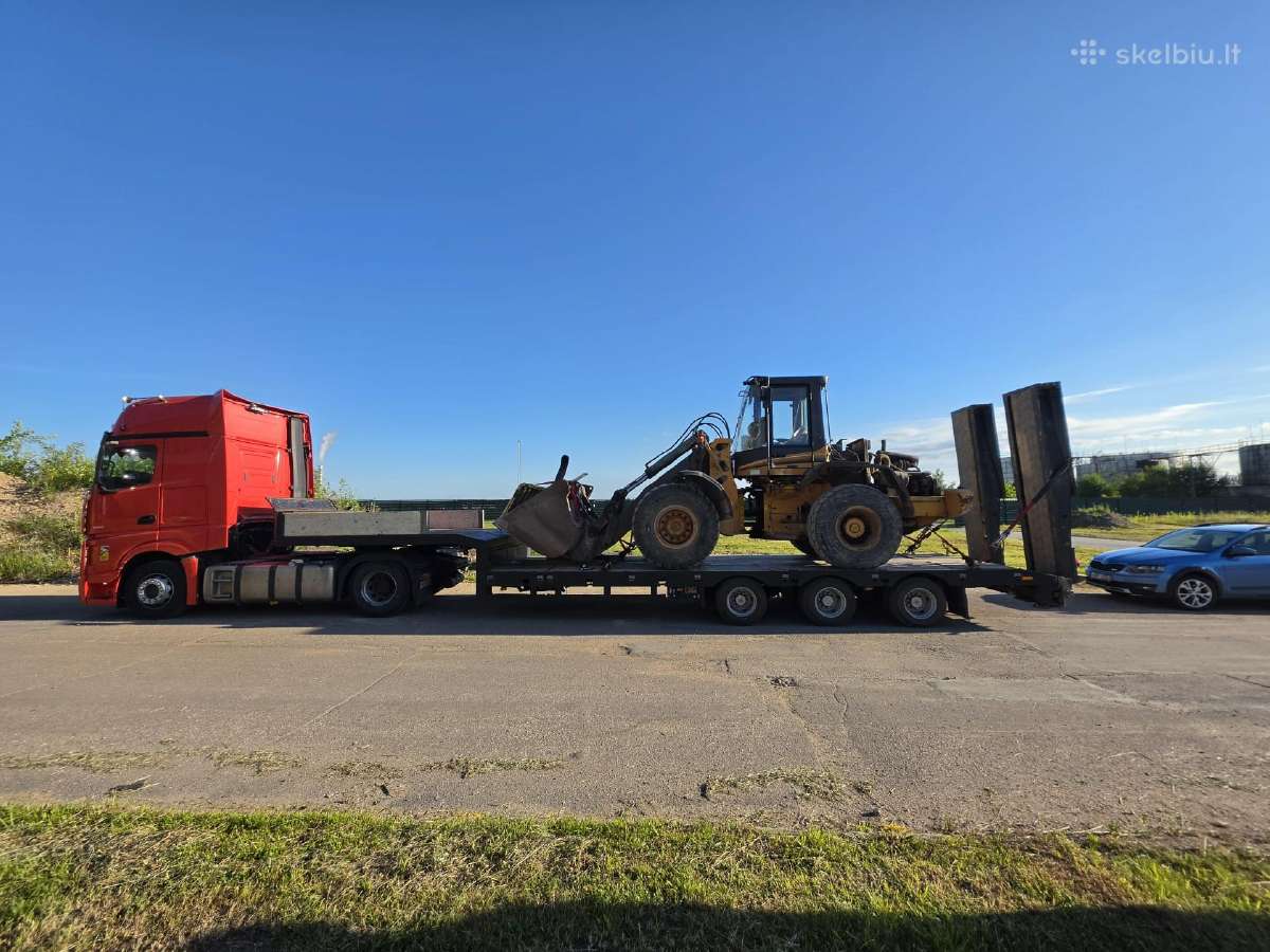 Negabaritinių krovinių transportavimas, tralas - nuotraukos Nr. 23