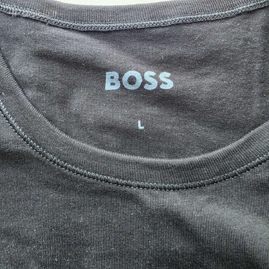 Boss marškinėliai L dydžio 3 vnt. - nuotraukos Nr. 13