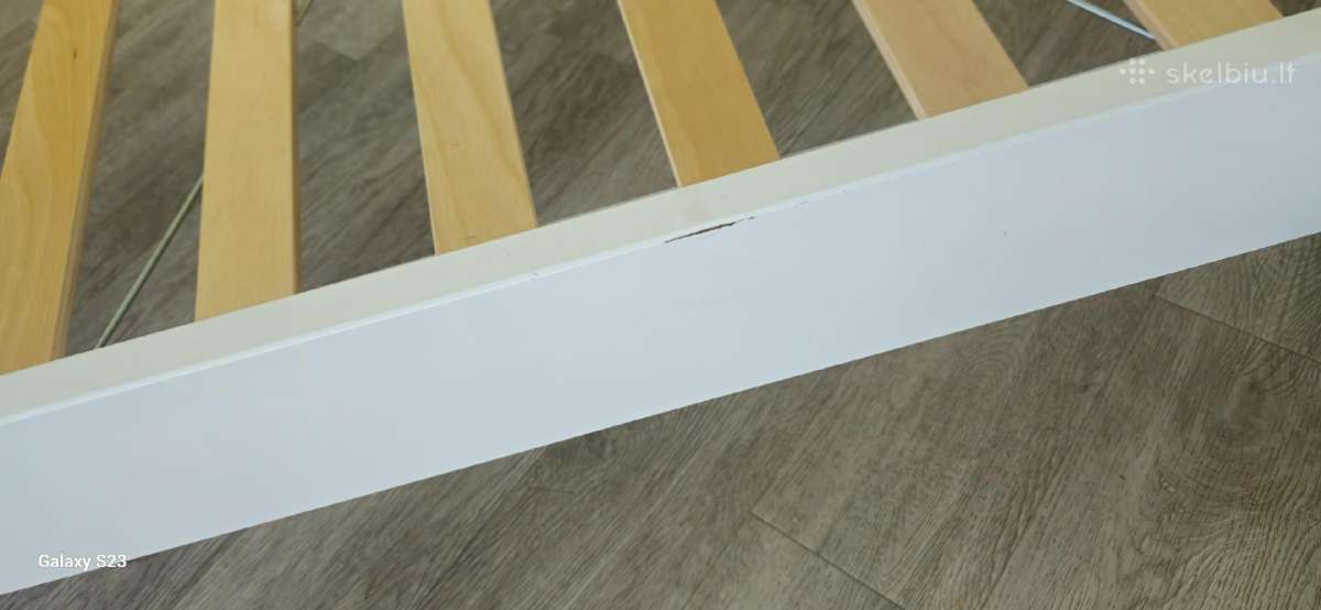 Ikea lovytė vaikams su čiužiniu - nuotraukos Nr. 3