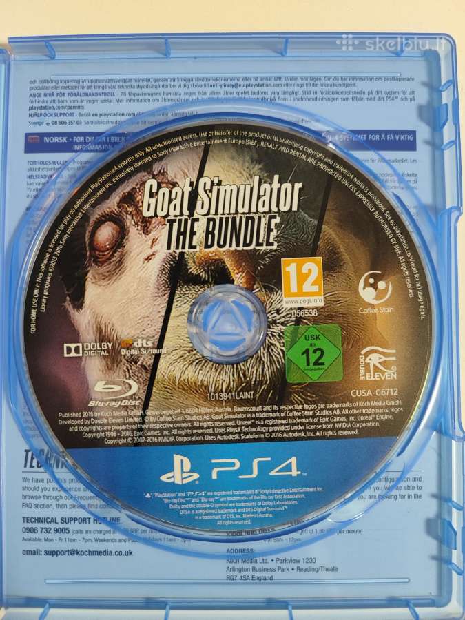 Goat Simulator Playstation 4 - nuotraukos Nr. 2