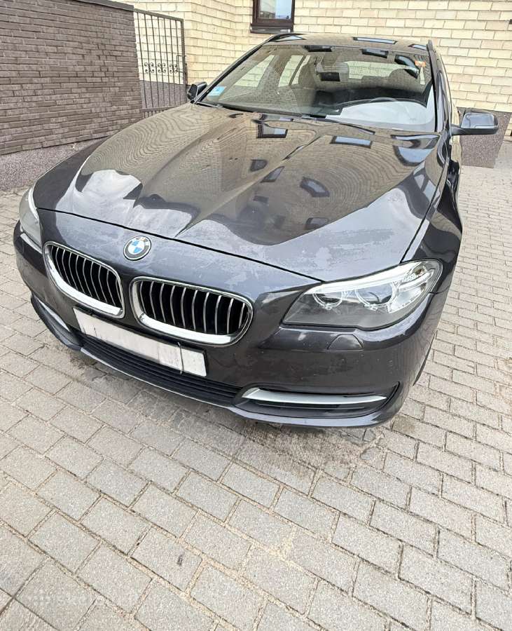 Bmw 520d odinis salonas - nuotraukos Nr. 3