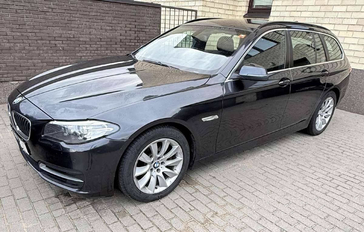 Bmw 520d odinis salonas