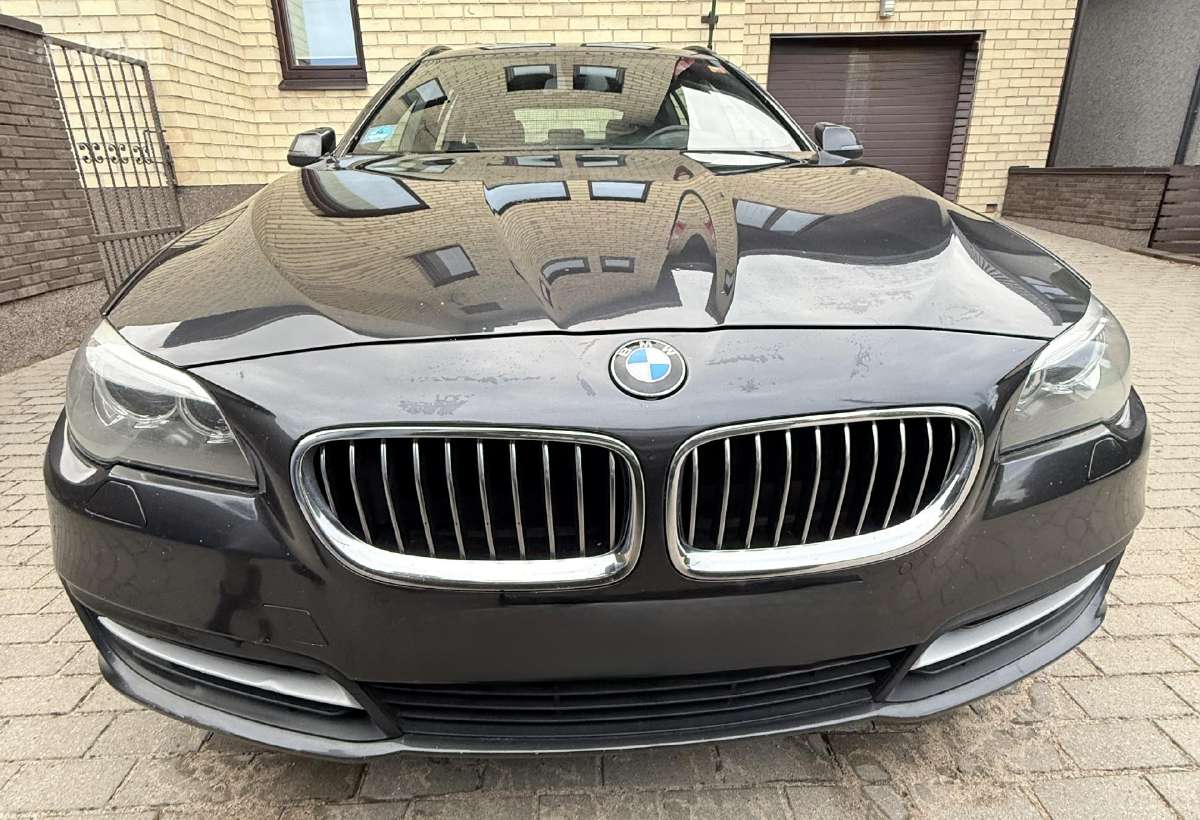 Bmw 520d odinis salonas - nuotraukos Nr. 4
