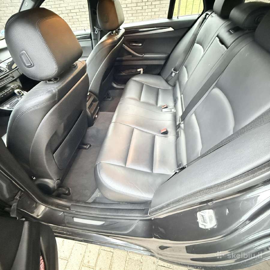 Bmw 520d odinis salonas - nuotraukos Nr. 12