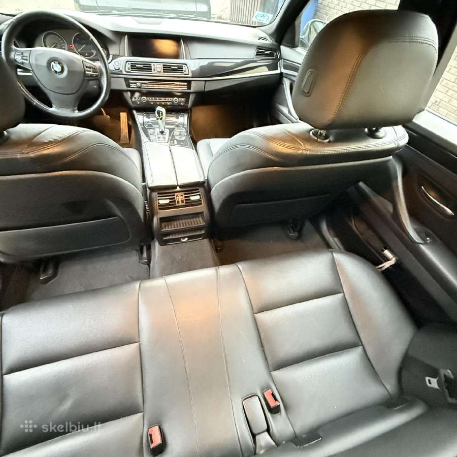 Bmw 520d odinis salonas - nuotraukos Nr. 11