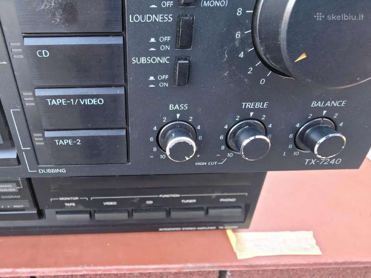 Stiprintuvas onkyo, pioneer resyveris,yamaha sett - nuotraukos Nr. 2