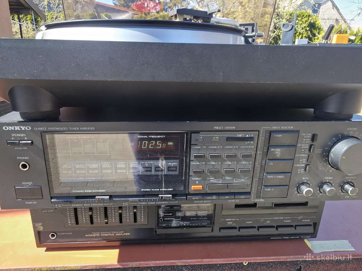 Stiprintuvas onkyo, pioneer resyveris,yamaha sett - nuotraukos Nr. 5